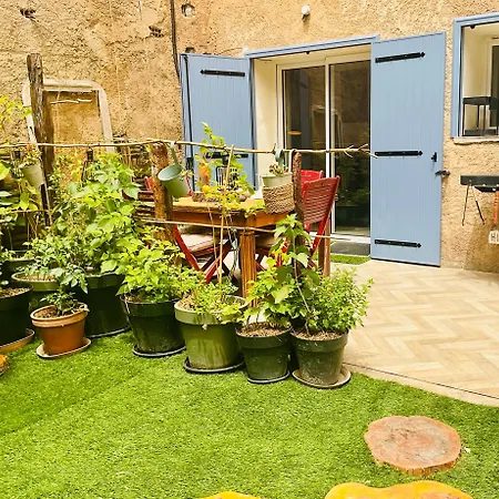 Rez De Jardin, Le Pra De Pe Apartment Cotignac Exterior photo
